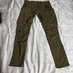 Men's DECIBEL Olive Green Cargo Pants Waist 36x32